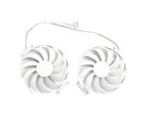SHUAPOZ para ASUS para RTX 4070 12GB Dual Blanco OC Ventilador para Tarjeta gráfica T129215SU T129215BU CF1010U12S 7PIN 95MM RTX4070 GPU
