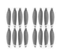 SHUAPOZ para dron LS-38 LS38 sin escobillas Plegable, batería de 7.4V 2000mAh, Cargador USB, hélices, Brazos AB con Motor Piezas de Recambio(16PCS Propeller)