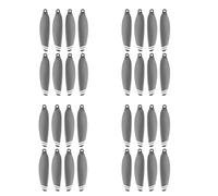 SHUAPOZ para dron LS-38 LS38 sin escobillas Plegable, batería de 7.4V 2000mAh, Cargador USB, hélices, Brazos AB con Motor Piezas de Recambio(32PCS Propeller)