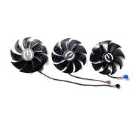 SHUAPOZ para EVGA para GeForce RTX3060ti 3070 3070ti 3080 3080ti XC3 Negro/Ultra Ventilador para Tarjeta gráfica PLD09220S12H(Set of Three Fans)