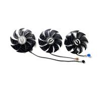 SHUAPOZ para EVGA para GeForce RTX3070 3070ti 3080 3080ti 3090 3090ti FTW3 Ventilador para Tarjeta gráfica Negro PLD09220S12H(Set of Three Fans)