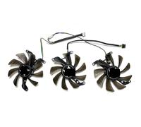 SHUAPOZ para GAINWARD para GeForce RTX3060ti 3070 3070ti 3080 3080ti Wind Chaser OC Ventilador para Tarjeta gráfica T129215SU(Set of Three Fans)