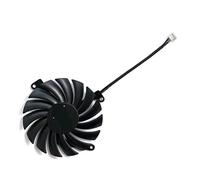 SHUAPOZ para Inno3D para Geforce para RTX 3050 3060 3060Ti 3070 3080 Black Gold Edition Ventilador para Tarjeta gráfica 4pin DC 12V 0.35A CF-12915S 85mm(Gold)