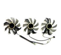 SHUAPOZ para Manli para GeForce RTX4070ti 12GB Ventilador para Tarjeta gráfica T129215SU(Set of Three Fans)