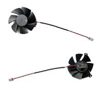 SHUAPOZ para MSI para GeForce GTX1030 GT610 710 720 730 LP OC V1 Ventilador para Tarjeta gráfica HA5010M12F-Z