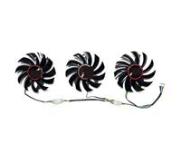 SHUAPOZ para Sapphire para Radeon RX5600XT 6GB para Ventilador de Tarjeta gráfica Pulse Pro OC(Set of Three Fans)