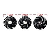 SHUAPOZ para Sapphire para Radeon RX9070 9070XT para Ventilador para Tarjeta gráfica Nitro CF1015U12D(Left Fan)