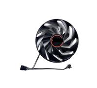 SHUAPOZ para Sapphire RX7600XT 7700XT 7800XT para Ventilador para Tarjeta gráfica Pulse FD10015M12D(Right Fan)