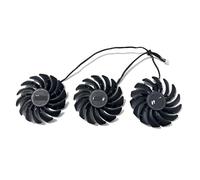 SHUAPOZ PLD09210S12HH Ventilador GPU RTX 3080 de 4 Pines y 85mm, para MSI para Geforce para 3060 Ti 3070 3090 para Ventus 3X para refrigeración Tarjeta gráfica para Juegos(Fan-C)