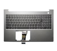 SHUAPOZ Reposamanos Superior/Reposamanos con Teclado/Reposamanos Teclado y Panel táctil para Lenovo para ThinkBook 15 G2 G3 Are ACL 15ITL 2021 Si(Palmrest Keyboard)