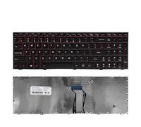 SHUAPOZ Teclado para portátil Lenovo IdeaPad Y500, Y510, Y500NT, Y510P y Y500N(Without Backlit)