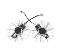 SHUAPOZ Ventilador de refrigeración GAA8B2U GAA8S2U R9 380 GPU 98MM para Sapphire para Radeon 380X para Enfriador Tarjeta gráfica Nitro(Red)