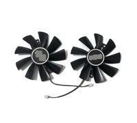 SHUAPOZ Ventilador de refrigeración GAA8B2U GAA8S2U R9 380 GPU 98MM para Sapphire para Radeon 380X para Enfriador Tarjeta gráfica Nitro(Silver)