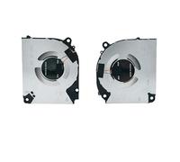 SHUAPOZ Ventilador de refrigeración para CPU y GPU portátil para Medion, Erazer Scout E20-MD62528 V170RNC 6-31-V17RN-101 DFSCL12E16486S DFSCL12E06486S FQNW(A Pair Fan)