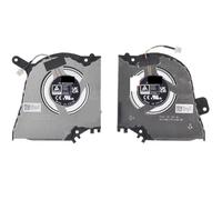 SHUAPOZ Ventilador de refrigeración para portátil para ASUS para ProArt para StudioBook 16 para OLED H5600 H7600 CPU+GPU