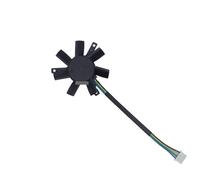 SHUAPOZ Ventilador de refrigeración para Tarjeta gráfica GPU, VGA, FD5015U12D, para Sapphire Pulse RX6400 RX 6400 4G LP ITX
