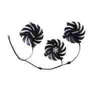 SHUAPOZ Ventilador de Tarjeta gráfica CF-12915S 85 mm para INNO3D, RTX 3070, 3070Ti, 3080, 3080Ti y 3090, disipador GPU vídeo VGA ICHILL X4 OC CF-12910S(1 Set ABC Triple Fan)