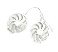 SHUAPOZ Ventilador GPU 90MM 7PIN T19215BU RTX3060TI para ASUS para GeForce RTX3060ti GDDR6X 8GB Tarjeta gráfica OC Dual Blanca