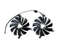 SHUAPOZ Ventilador GPU RX5700XT de 95MM y 4 Pines para XFX para Radeon RX 5700 XT 8GB para refrigeración Tarjeta gráfica Thicc II