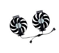 SHUAPOZ Ventilador para Tarjeta gráfica 2 Piezas, T129215SU, PLA09215S12H para ASUS para Dual para RTX 3060Ti V2 para Mini OC para para 3060 12GB para Mini(PLA09215S12H)