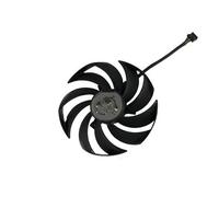 SHUAPOZ Ventilador para Tarjeta gráfica, 2 rodamientos, PLD10010B12HH para MSI GeForce RTX 3090 Ti RTX3090Ti Gaming X Trio, refrigeración para GPU, vídeo y VGA(1 Pcs Type A Fan)