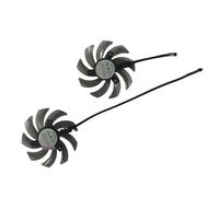 SHUAPOZ Ventilador para Tarjeta gráfica, 2 Unidades FDC10H12S9-C TH9210S2H-PAA01 GA91S2U para Gainward rtx2060 RTX 2060 Super 2060S para Phoenix GS para Ghost OC(5.5mm Plug GA91S2U)