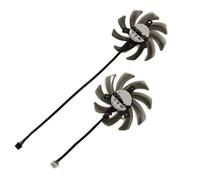 SHUAPOZ Ventilador para Tarjeta gráfica, 2 Unidades FDC10H12S9-C TH9210S2H-PAA01 GA91S2U para Gainward rtx2060 RTX 2060 Super 2060S para Phoenix GS para Ghost OC(9mm Plug FDC10H12S)