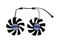 SHUAPOZ Ventilador para Tarjeta gráfica ZOTAC Gaming, CF9015H12S, GA92A2H, 2 Unidades/Juego, para GTX 1660 Super AMP, RTX 2060 2070 y ZT-T20710E-10M(GF9015H12S)