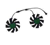 SHUAPOZ Ventilador para Tarjetas de Video, Enfriador GPU, 2 Piezas, T128015SU, para Asrock Phantom Gaming D Radeon RX570 4G para ASROCK RX 580 2048SP MK2 4G/8G OC