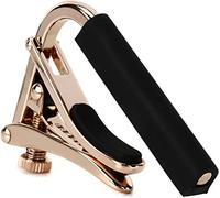 Shubb - Cejilla para guitarra clásica, color dorado y rosa