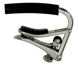 Shubb GC-20EN - Cejilla para guitarra eléctrica (níquel cepillado), Níquel pulido.