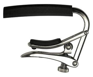 Shubb gc-20tn estándar - Cejilla para guitarra de 12 cuerdas, níquel cepillado, Polished Nickel