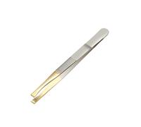 SHUBEIEUMI Pinzas de Depilar para Cejas, Pinzas de Cejas de Acero Inoxidable, para Extensión de Pestañas, Depilación, Cuidado Facial, Cejas, Barba, Pelos Pequeños