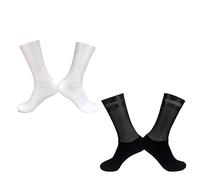 SHUBIAO Calcetines Anti -Silicona Ciclismo Calcetines Hombres Deporte de Bicicleta con Calcetines de Bicicleta Calcetines Ciclismo (Color : New Aero Mix, Size : 39-45)