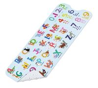 SHUCHING Alfombra Bañera Antideslizante Infantil Abecedario 100 x 40 cm