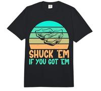Shuck em si Usted Tiene em Oyster Comfort Colors Adult Heavyweight T-Shirt