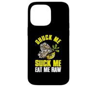 Shuck Me Suck Me Eat Me Row | Mariscos | Amante de Las ostras Carcasa para iPhone 14 Pro MAX