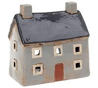 Shudehill Giftware Joe Davies Village Pottery Croft House - Portavelas de té, Color Gris 320040
