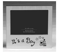 Shudehill Giftware Marco de fotos «It's a Boy» (color plateado) 5 x 3,5 pulgadas