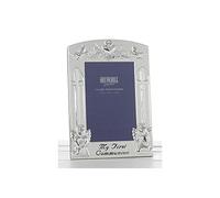 Shudehill Marco de Fotos de My First Communion 74346, Metal, Plateado, Photo Size 4" x 6"
