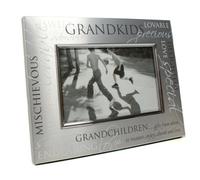 Shudehill Marco de fotos de plata satinada para nietos