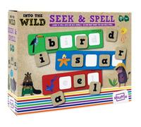 Shuffle Aprende a deletrear con Nuestros Animales Salvajes, Adecuado para Mayores de 4 años (Cartamundi Into The Wild Seek & Spell)