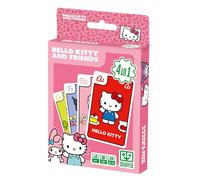 Shuffle - Baraja Infantil 4 en 1 Hello Kitty | Snap, Familias, Parejas y Acción | Juego de Cartas para Niños 4+ | 33 Cartas | Vídeos e Instrucciones en 14 Idiomas
