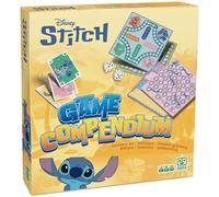 Shuffle Game Compendium - Disney Stitch. Coleccion de Juegos de Mesa para niños y niñas a Partir de 5 años.