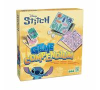 Shuffle Game Compendium - Disney Stitch. Coleccion de Juegos de Mesa para niños y niñas a Partir de 5 años.