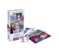 Shuffle- juego cartas encuentra la pareja frozen 2 disney, multicolor