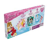 Shuffle Juego de Cartas tripack Princesas Disney. Cartamundi Pack con Tres Barajas y Tres Juegos.