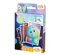 Shuffle Juegos de Cartas de Alma para niños - Broche 4 en 1, Pares, familias Felices y Juego de acción, Gran Regalo para niños Mayores de 6 años