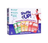 Shuffle Up Juegos de cartas de gimnasia: más de 70 tarjetas de habilidades divertidas y activas para niños, tarjetas de fitness para desarrollar fundamentos, resistencia y fuerza, fácil de jugar para