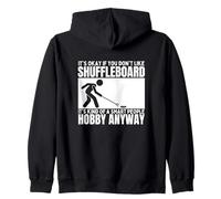 Shuffleboard es para gente inteligente Shuffleboard divertido Sudadera con Capucha